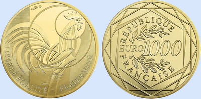 1000 Euro Coq